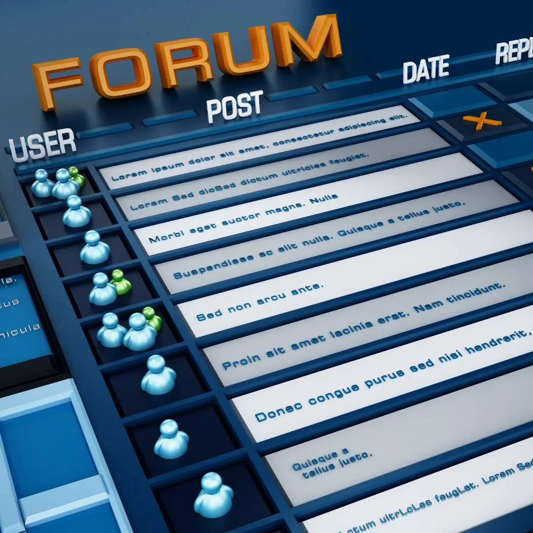 Custom Forum Website Design by Ravensdale Digital