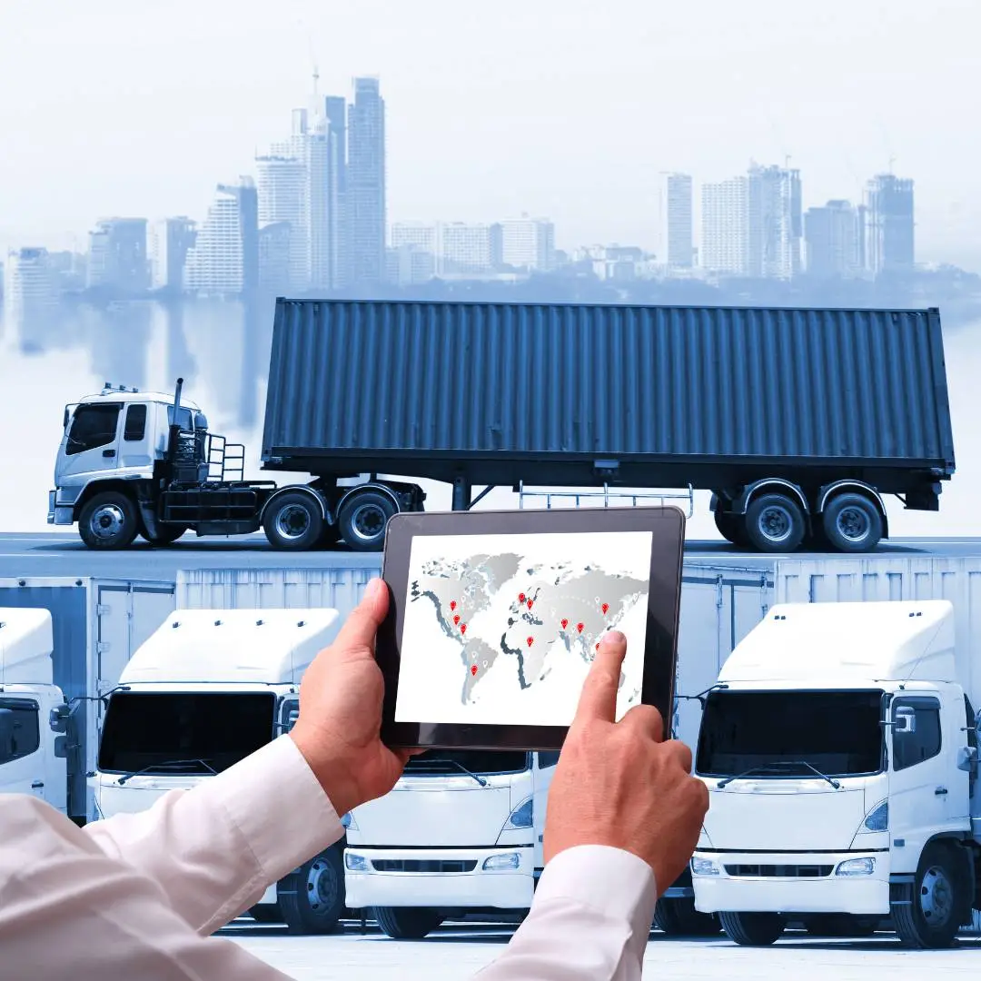 transport and logistics web design