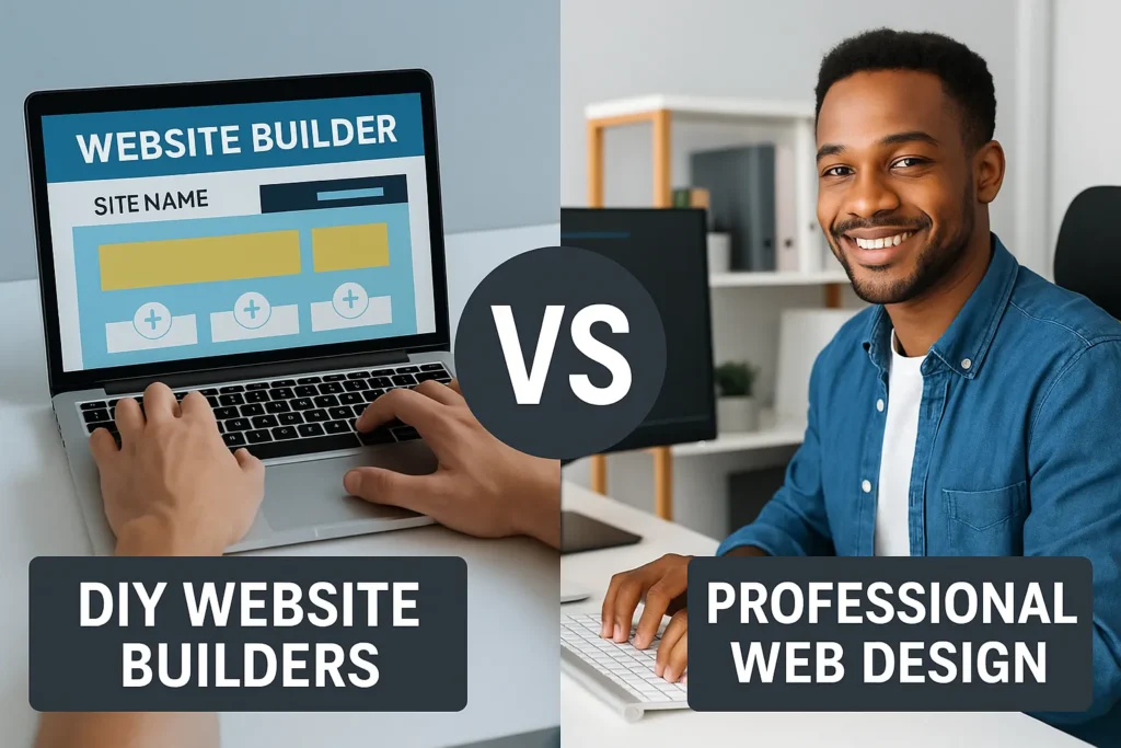 DIY Website Builders vs. Professional Web Design